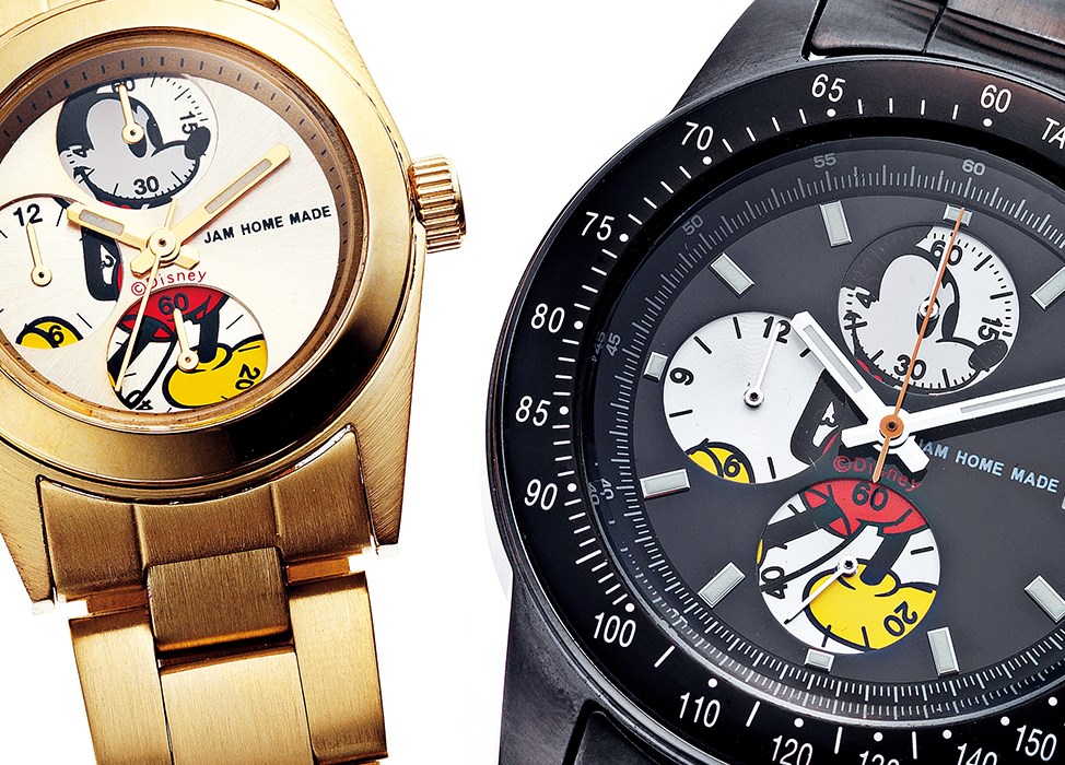 シークレットミッキーウォッチ　JAM HOME MAID 腕時計(アナログ) 時計 メンズ ベスト商品